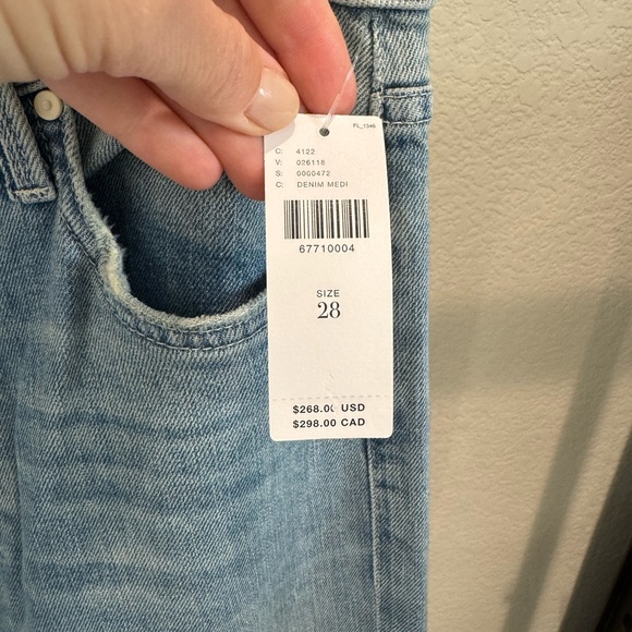 Mother the Enchanter Wide-Leg Jeans - Picture 4 of 6